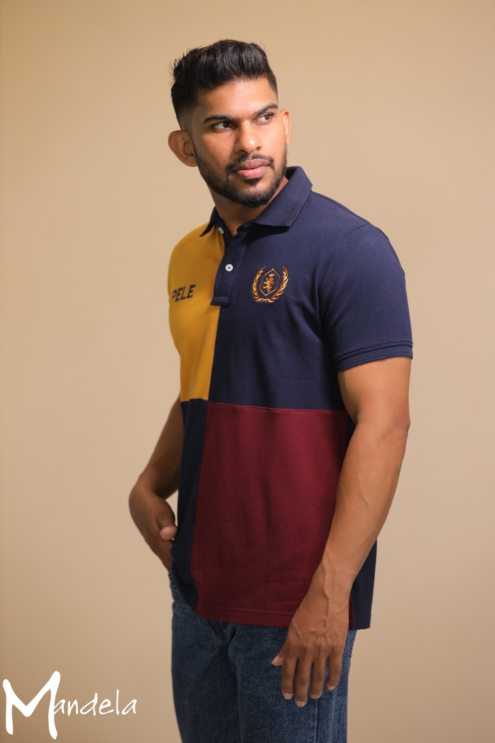 Colour Block Pele T Shirt